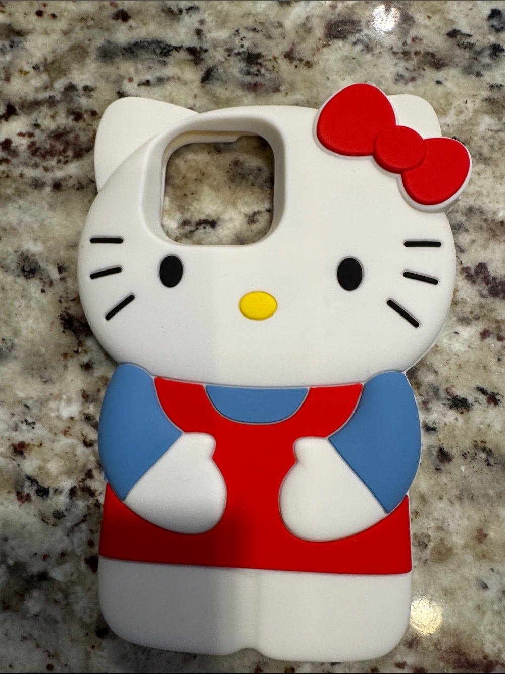 Hello Kitty White, Red, Blue, Yellow Silicone Phone Cover